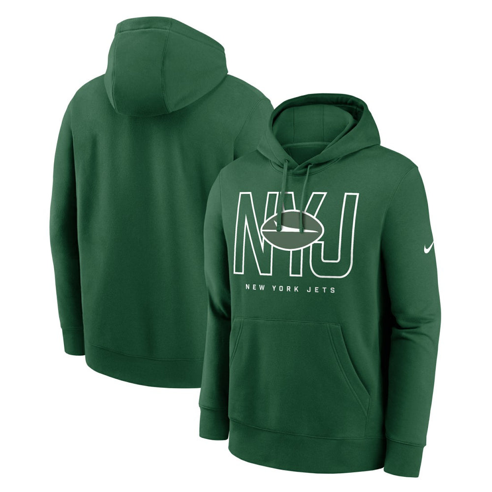 New York Jets Busted Play Club Fleece Pullover Hoodie | NFL US
