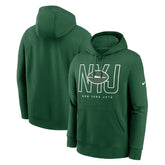 New York Jets Busted Play Club Fleece Pullover Hoodie | NFL US