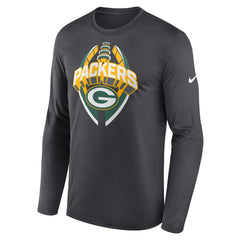 Green Bay Packers Primetime Legend Icon Performance Long Sleeve T-Shirt | NFL Discount
