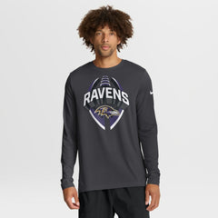 Baltimore Ravens Primetime Legend Icon Performance Long Sleeve T-Shirt | NFL Outlet