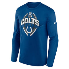 Indianapolis Colts Primetime Legend Icon Performance Long Sleeve T-Shirt | NFL Outlet