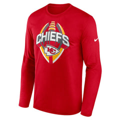 Kansas City Chiefs Primetime Legend Icon Performance Long Sleeve T-Shirt | NFL Sale