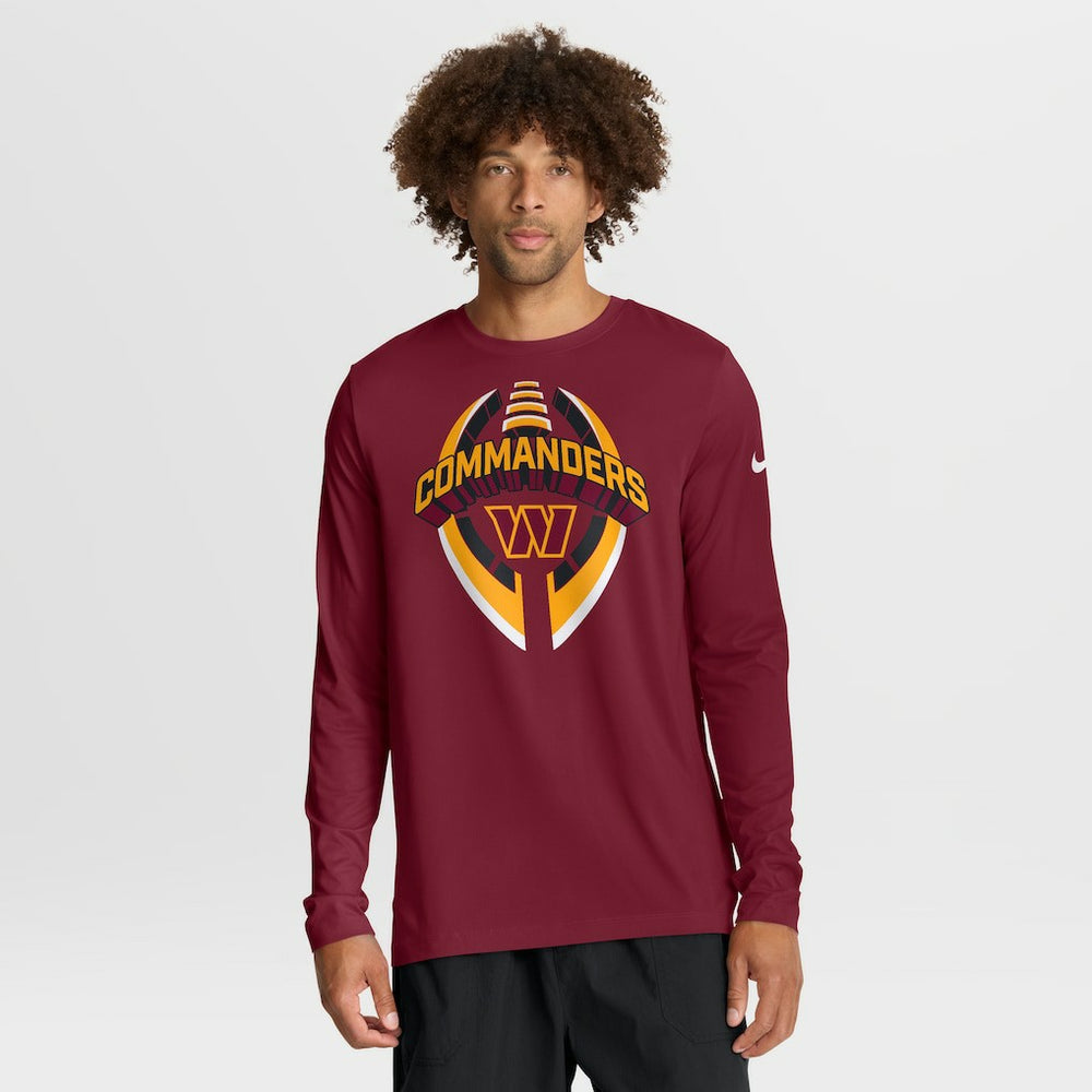 Washington Commanders Primetime Legend Icon Performance Long Sleeve T-Shirt | NFL Sale