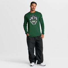 New York Jets Primetime Legend Icon Performance Long Sleeve T-Shirt | NFL Online