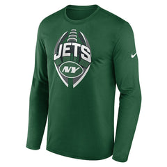 New York Jets Primetime Legend Icon Performance Long Sleeve T-Shirt | NFL Online