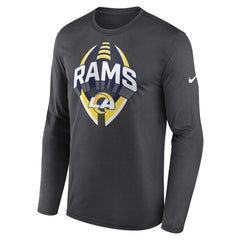 Los Angeles Rams Primetime Legend Icon Performance Long Sleeve T-Shirt | NFL Near me