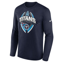 Tennessee Titans Primetime Legend Icon Performance Long Sleeve T-Shirt | NFL New