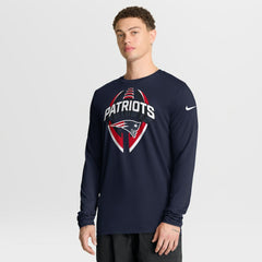 New England Patriots Primetime Legend Icon Performance Long Sleeve T-Shirt | NFL Discount