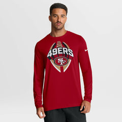 San Francisco 49ers Primetime Legend Icon Performance Long Sleeve T-Shirt | NFL New