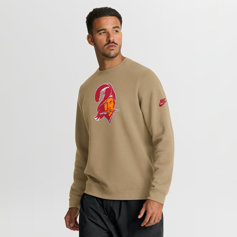 Tampa Bay Buccaneers Swing Pass Rewind Club Pullover Sweatshirt | NFL Hot