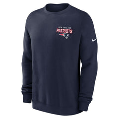New England Patriots Primetime Club Fleece Pullover Sweatshirt | NFL Discount