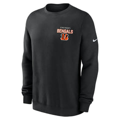 Cincinnati Bengals Primetime Club Fleece Pullover Sweatshirt | NFL Outlet