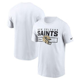 New Orleans Saints Primetime Helmet Essential T-Shirt | NFL Outlet