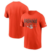 Cleveland Browns Primetime Helmet Essential T-Shirt | NFL Discount