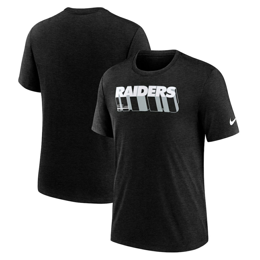 Las Vegas Raiders Long Pass Tri-Blend T-Shirt | NFL Online