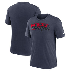 New England Patriots Long Pass Tri-Blend T-Shirt | NFL Online