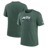 New York Jets Long Pass Tri-Blend T-Shirt | NFL On sale