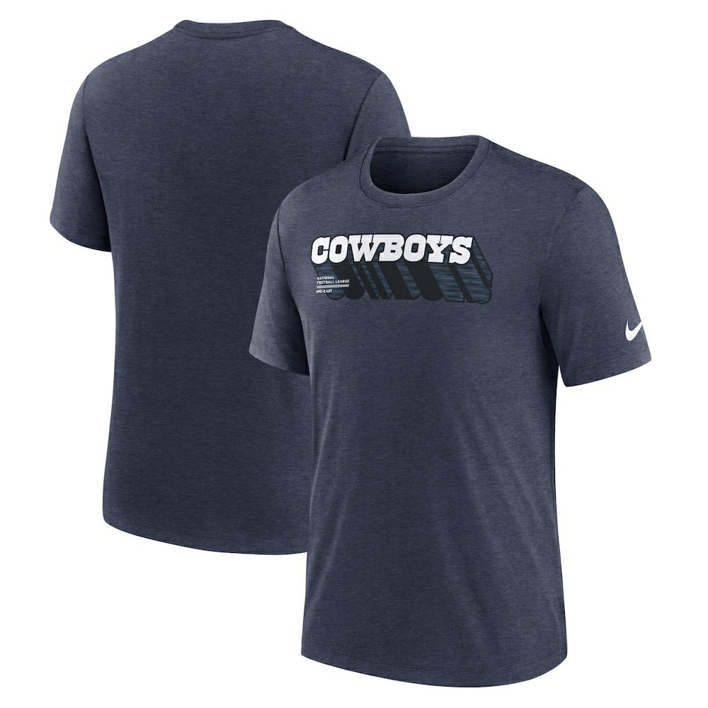 Dallas Cowboys Long Pass Tri-Blend T-Shirt | NFL Near me
