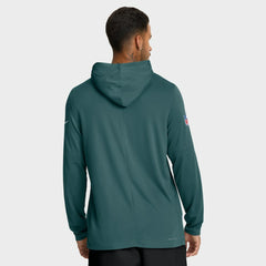 Philadelphia Eagles Big & Tall Sideline Dri-FIT Long Sleeve Hoodie T-Shirt | NFL Near me