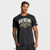 New Orleans Saints Rewind Front and Back Hit Essential T-Shirt | NFL On sale