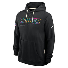 Kansas City Chiefs Tall 2025 NFL Crucial Catch Sideline Standard Issue Dri-FIT Hoodie | NFL New