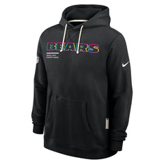 Chicago Bears Tall 2025 NFL Crucial Catch Sideline Standard Issue Dri-FIT Hoodie | NFL Outlet