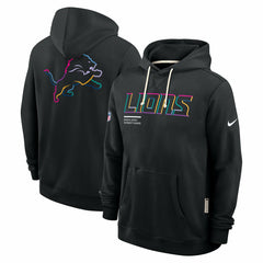 Detroit Lions Tall 2025 NFL Crucial Catch Sideline Standard Issue Dri-FIT Hoodie | NFL Sale