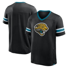 Jacksonville Jaguars Hometown Premium Hashmark V-Neck T-Shirt | NFL US