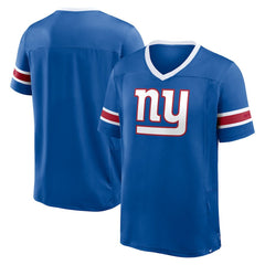 New York Giants Hometown Premium Hashmark V-Neck T-Shirt | NFL Hot