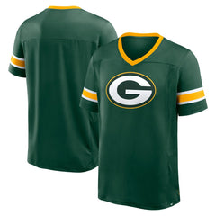Green Bay Packers Hometown Premium Hashmark V-Neck T-Shirt | NFL Outlet