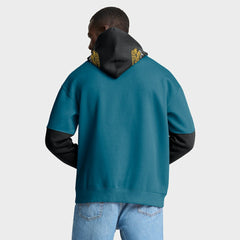 Jacksonville Jaguars Helmet Retro Pullover Hoodie | NFL New