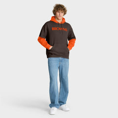 Cleveland Browns Helmet Retro Pullover Hoodie | NFL Near me