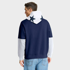 Dallas Cowboys Helmet Retro Pullover Hoodie | NFL New
