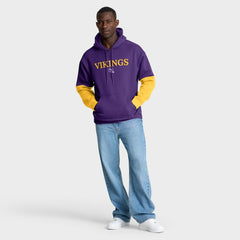 Minnesota Vikings Helmet Retro Pullover Hoodie | NFL Discount