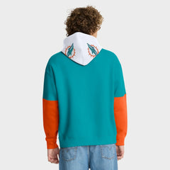 Miami Dolphins Helmet Pullover Hoodie | NFL Discount