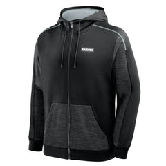 Las Vegas Raiders Checkdown Pass Full-Zip Hoodie | NFL Online