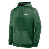 New York Jets Checkdown Pass Full-Zip Hoodie | NFL Online