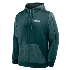 Philadelphia Eagles Checkdown Pass Full-Zip Hoodie | NFL Sale