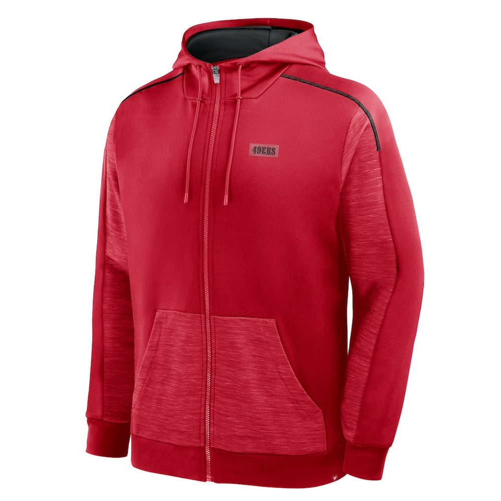 San Francisco 49ers Checkdown Pass Full-Zip Hoodie | NFL Online