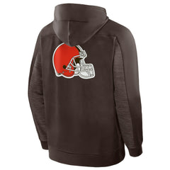 Cleveland Browns Checkdown Pass Full-Zip Hoodie | NFL Discount