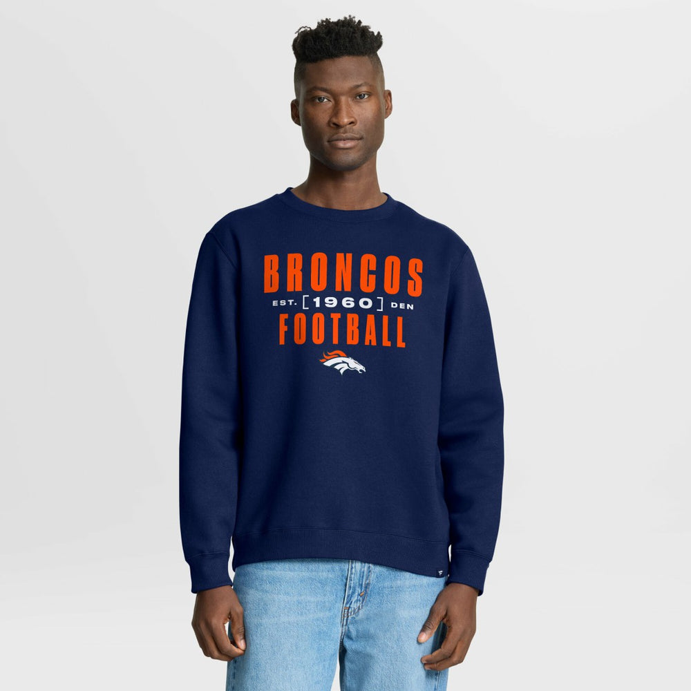 Denver Broncos Powerful Throw Legacy Pullover Sweatshirt | NFL US