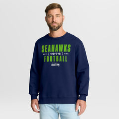 Seattle Seahawks Powerful Throw Legacy Pullover Sweatshirt | NFL US