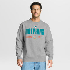 Miami Dolphins Direct Handoff Legacy Pullover Sweatshirt | NFL New