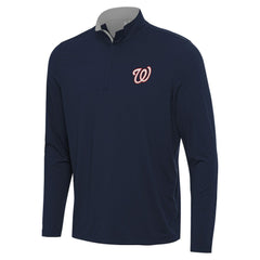 Washington Nationals Antigua Content Quarter-Zip Top - MLB Tops