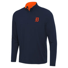 Detroit Tigers Antigua Content Quarter-Zip Top - MLB Tops