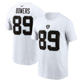 Las Vegas Raiders Brock Bowers Name & Number T-Shirt | NFL Hot