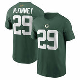 Green Bay Packers Xavier McKinney Name & Number T-Shirt | NFL Hot