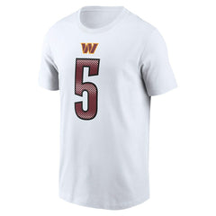 Washington Commanders Jayden Daniels Name & Number T-Shirt | NFL Online