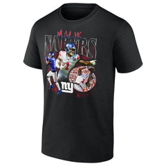 New York Giants Malik Nabers Notorious Player Graphic T-Shirt | NFL New