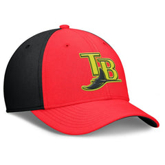 Tampa Bay Rays Nike Neon 90s Rise SwooshFlex Hat - MLB Hats